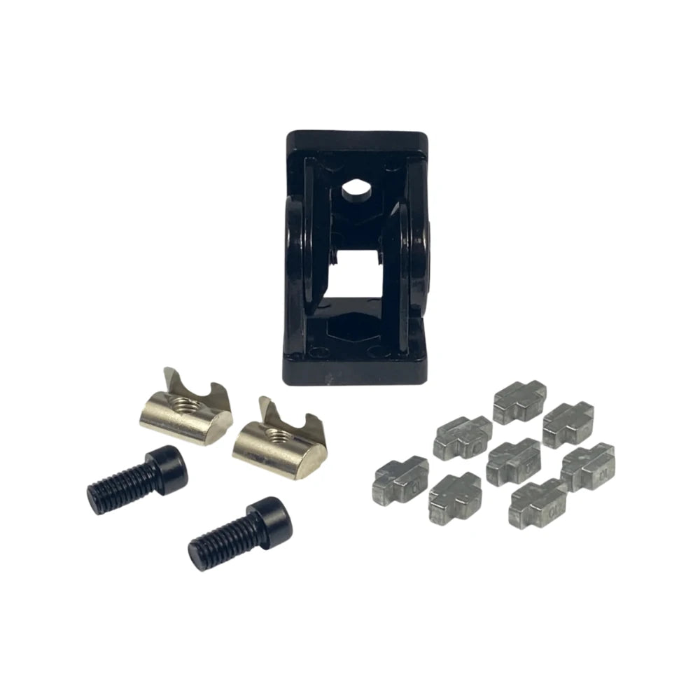 40x40 Swivel Joint for 8mm Aluminium Extruded Profiles for Sim Racing on Player1 Sim Gear