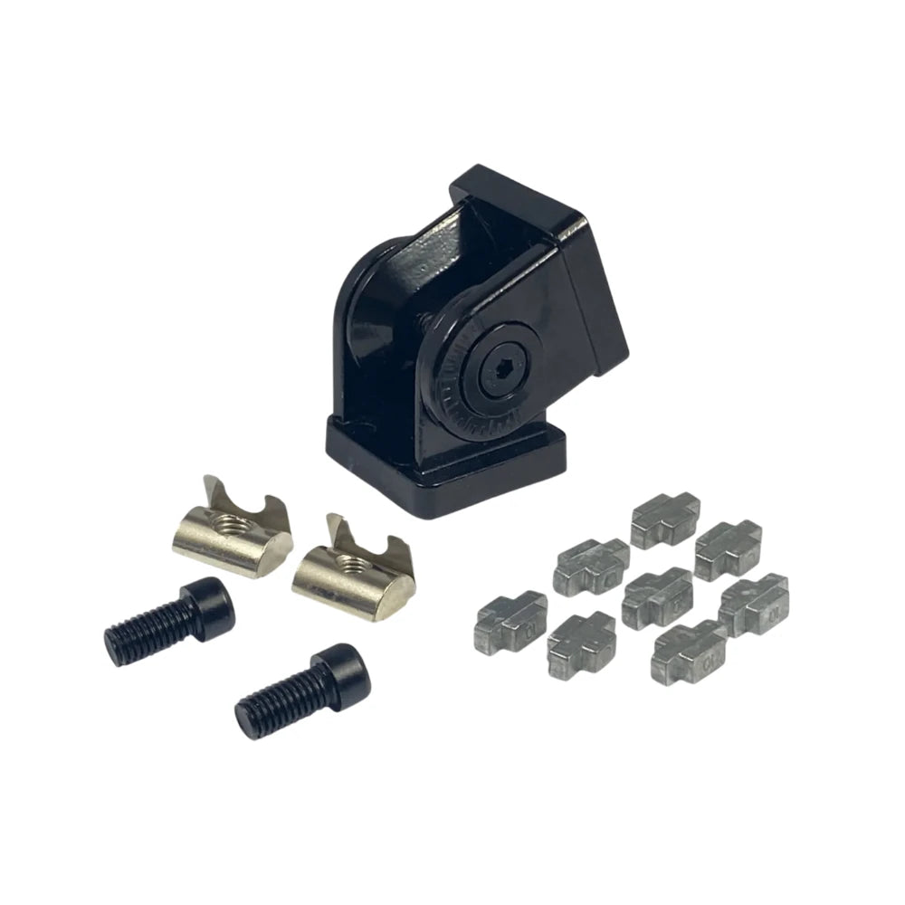 40x40 Swivel Joint for 8mm Aluminium Extruded Profiles for Sim Racing on Player1 Sim Gear