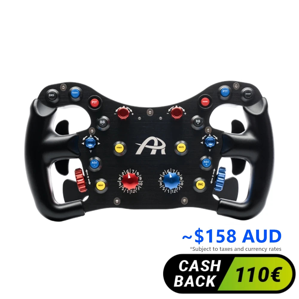 Ascher Racing F64 V3 (USB Model) on Player1 Sim Gear