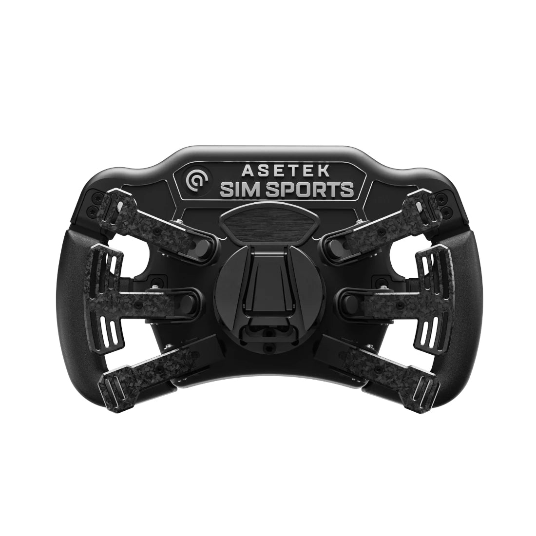 Asetek Invicta GT Formula Sim Racing Wheel - Closed D - Stealth Purple on Player1 Sim Gear