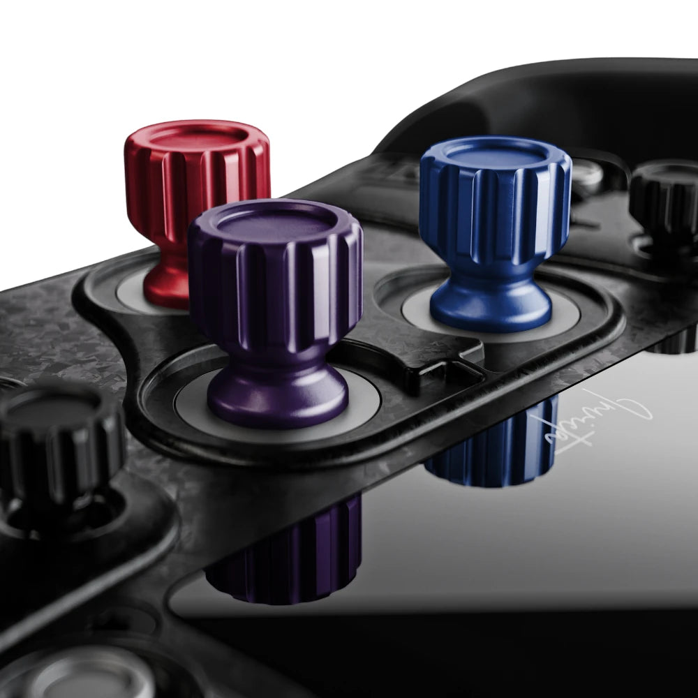 Asetek Invicta GT Formula Sim Racing Wheel - Closed D - Stealth Purple on Player1 Sim Gear