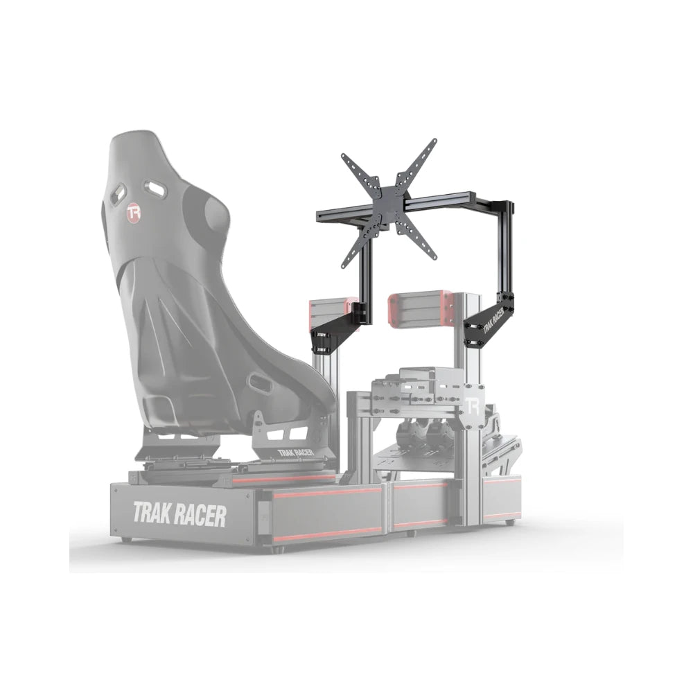 Budget Cockpit-Mounted Single Monitor Stand - 580mm / 22.8" Wide for Sim Racing on Player1 Sim Gear