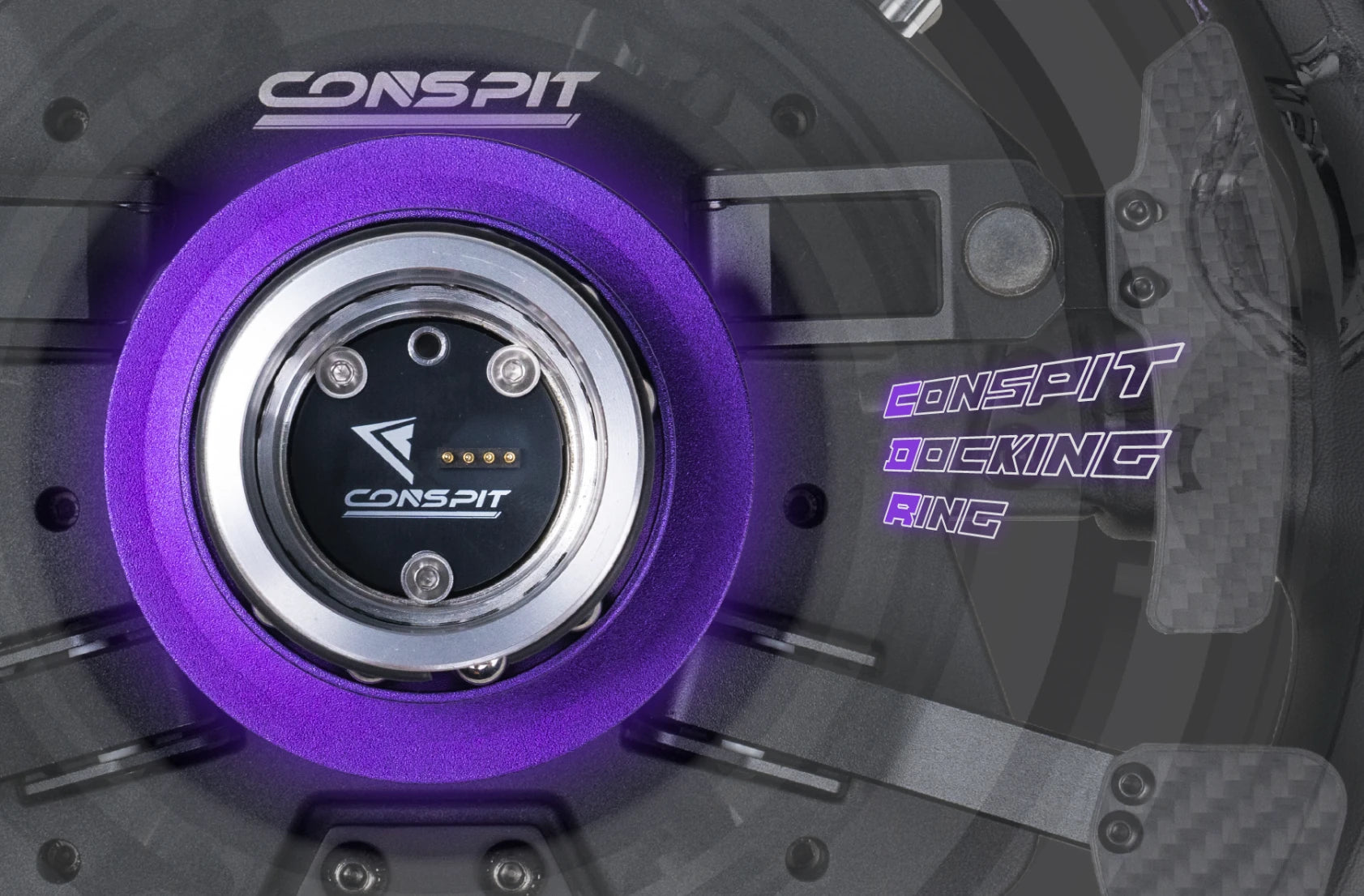 Conspit CDR Quick Release on Player1 Sim Gear
