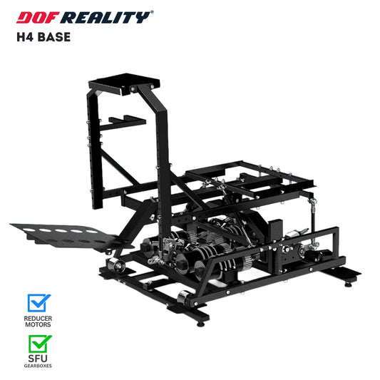 NEW DOF Reality H4 System with SFU Gearboxes + Upgraded Reducer Motors on Player1 Sim Gear