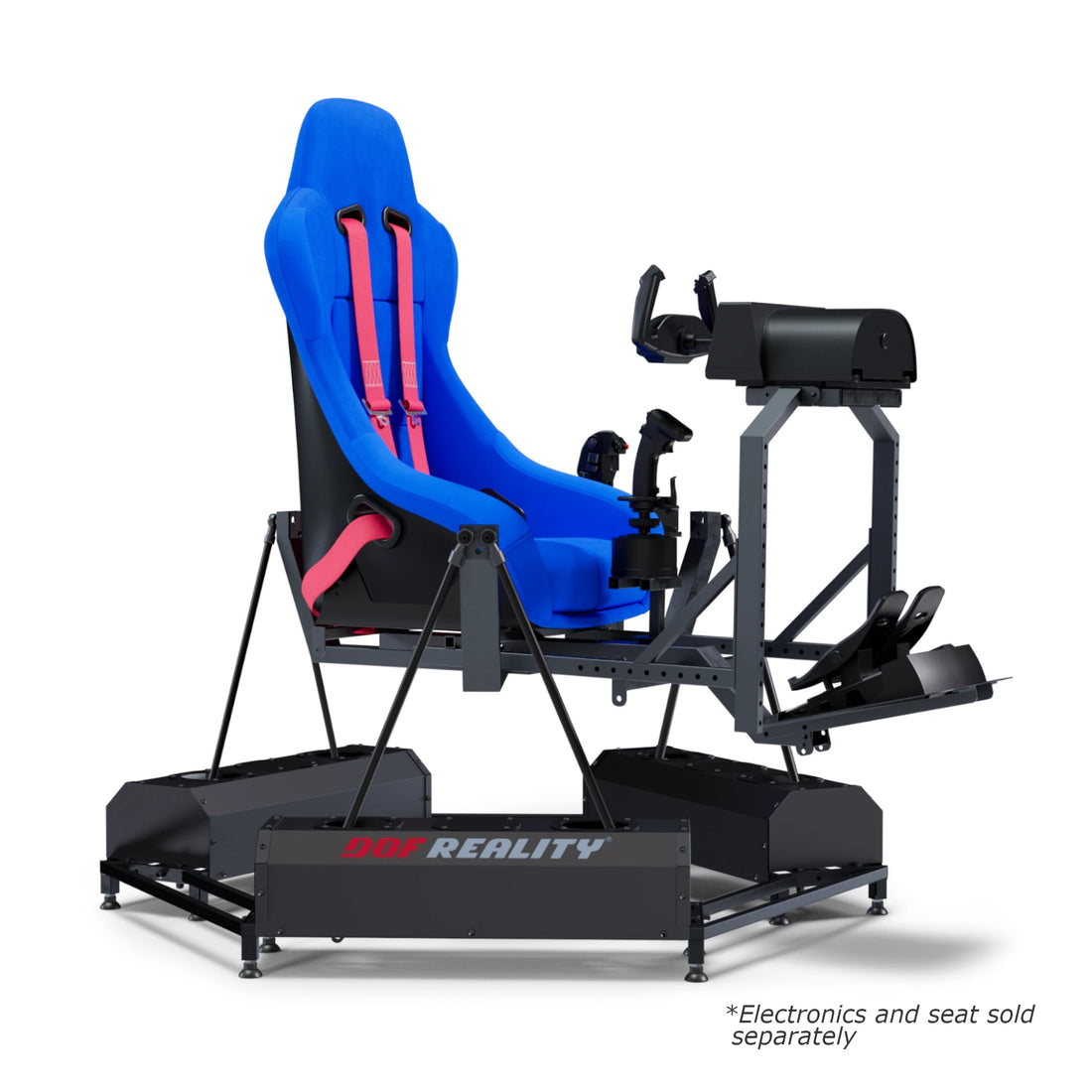 DOF Reality H6r System with SFU Gearboxes + Upgraded Reducer Motors on Player1 Sim Gear