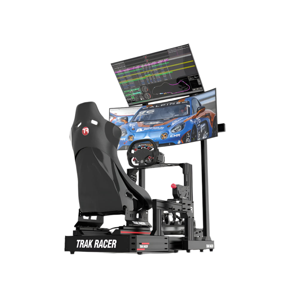 Free Standing Dual (2) Monitor Stand for Sim Racing on Player1 Sim Gear
