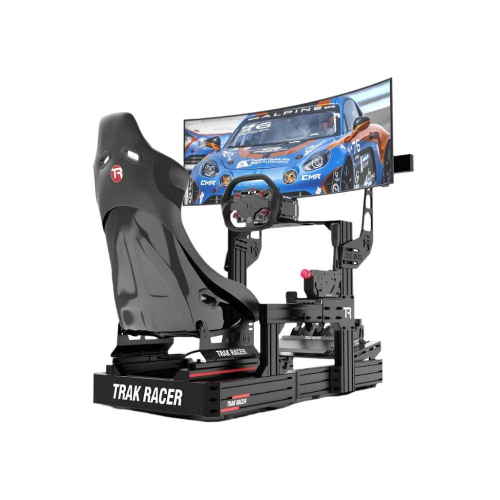 Large Cockpit-Mounted Single Monitor Stand - 1200mm / 47.25" Wide for Sim Racing on Player1 Sim Gear