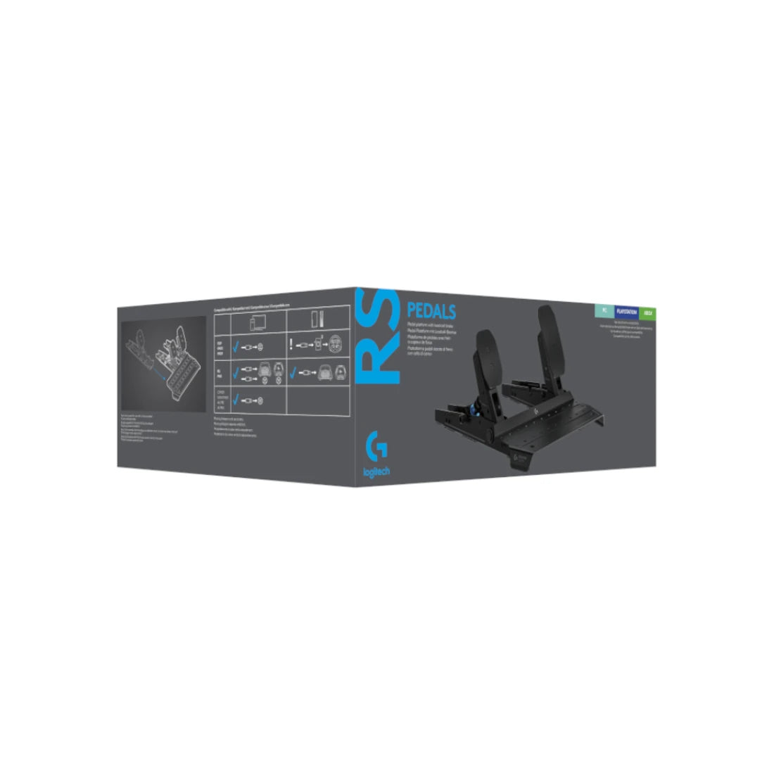 Logitech RS Pedals Modular High Performance Sim Racing Pedals on Player1 Sim Gear