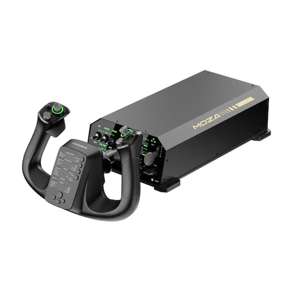 Moza AY210 Force Feedback Yoke Base on Player1 Sim Gear