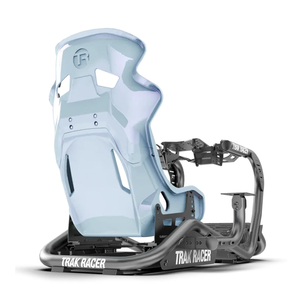 Pearl Blue GT Style TR Series Fiberglass Seat for Sim Racing on Player1 Sim Gear
