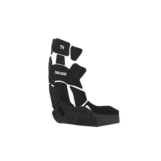 Trak Racer TR Series Alcantara-style replacement seat cushion set fitted to a TR Series bucket seat