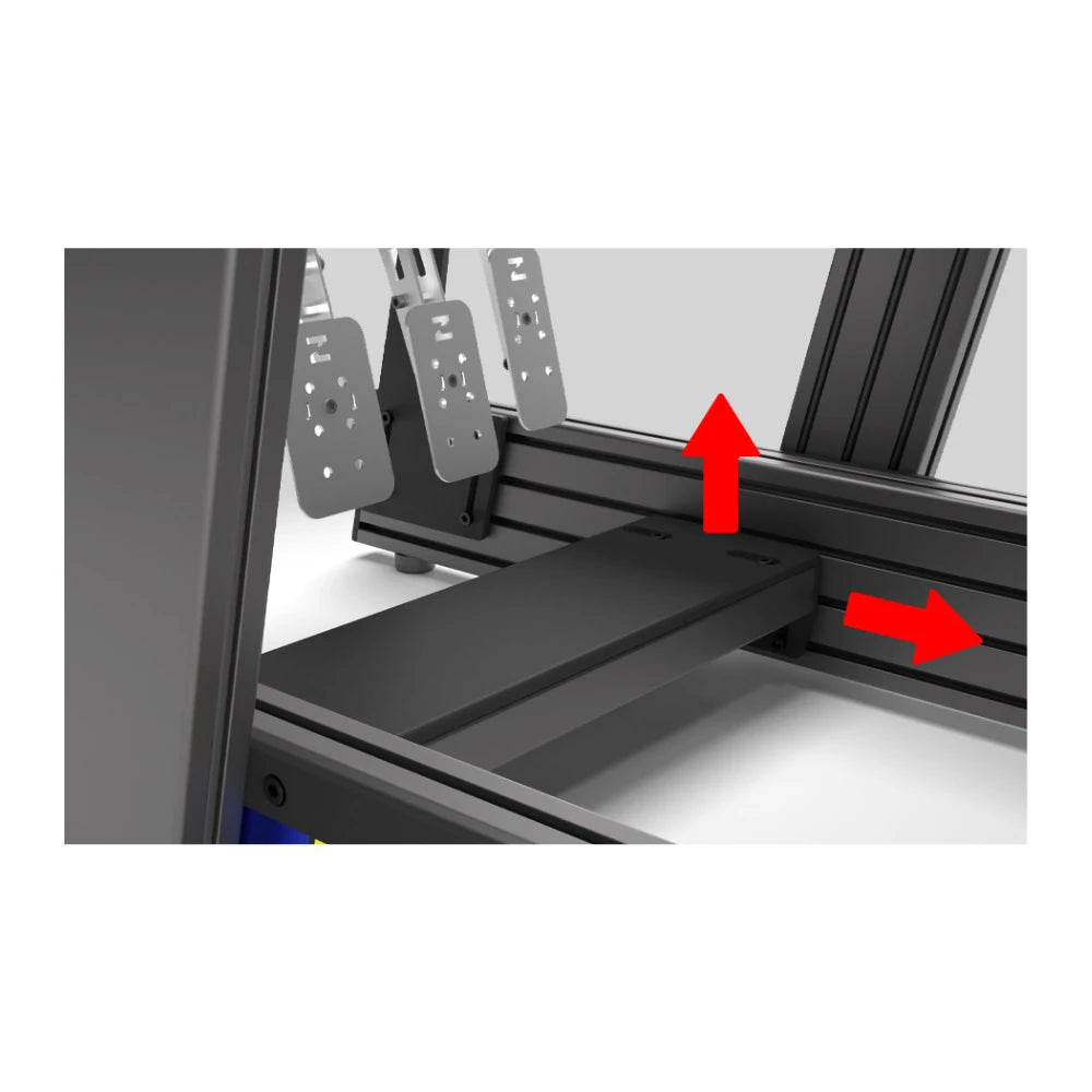 Sabelt Sim Racing® Pedal Heel Rest EVO I for Sim Racing on Player1 Sim Gear