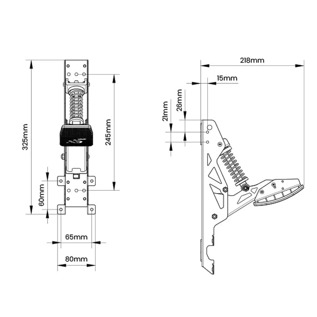 Simagic P700 Clutch Pedal for P700 Pedals on Player1 Sim Gear