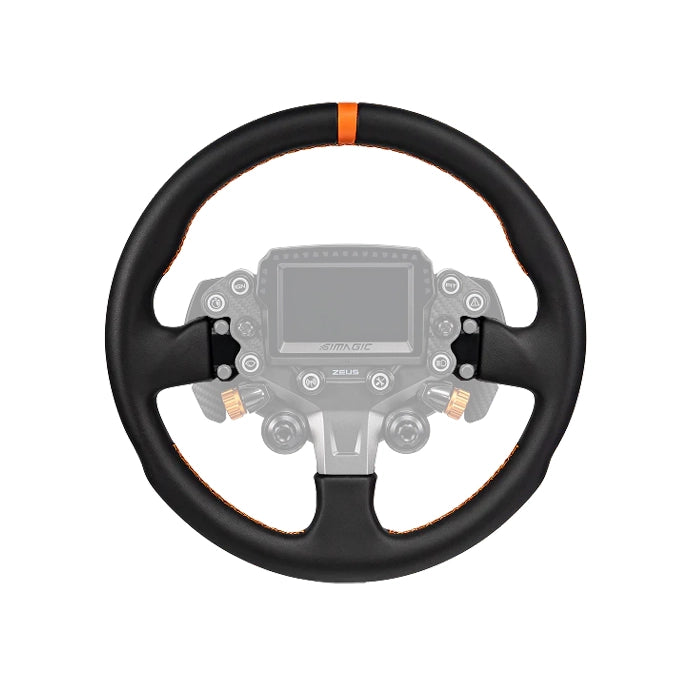 Simagic Zeus Sport Replacement Rim - 330RR Round (Leather)