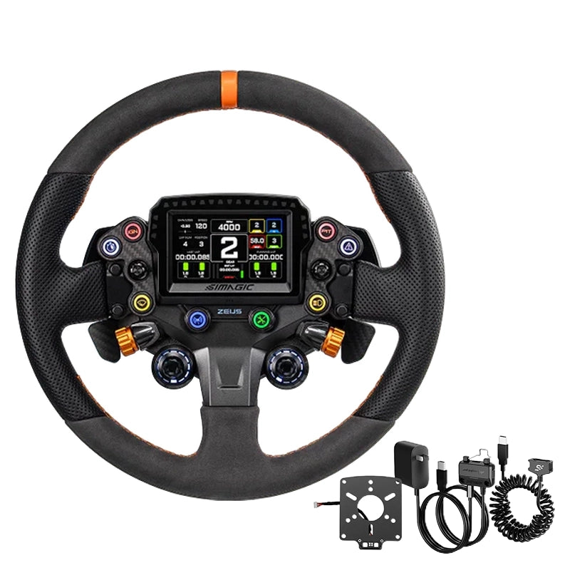 Simagic Zeus Sport Steering Wheel | Road Rally and Track Wheel System