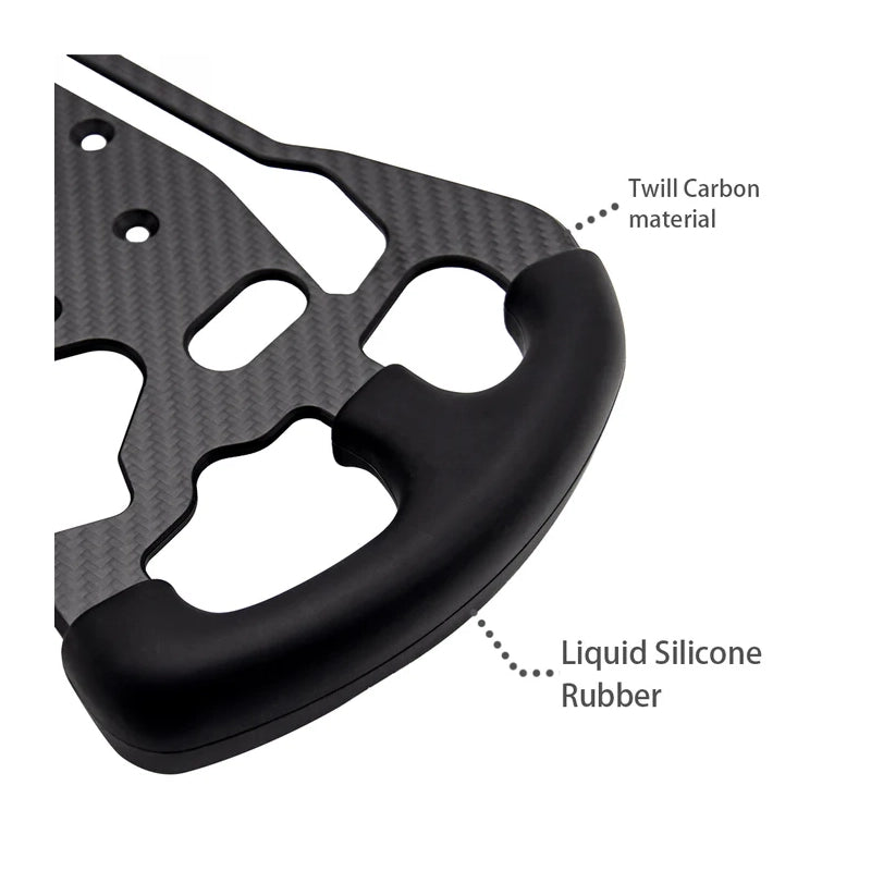 Simube GT3 / Formula Wheel add on for Logitech RS Hub close up