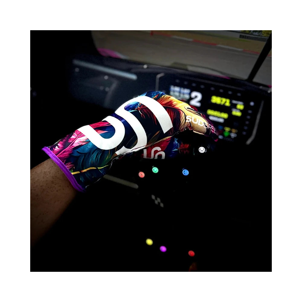 Sudspeed #51 Sim Racing Gloves on Player1 Sim Gear