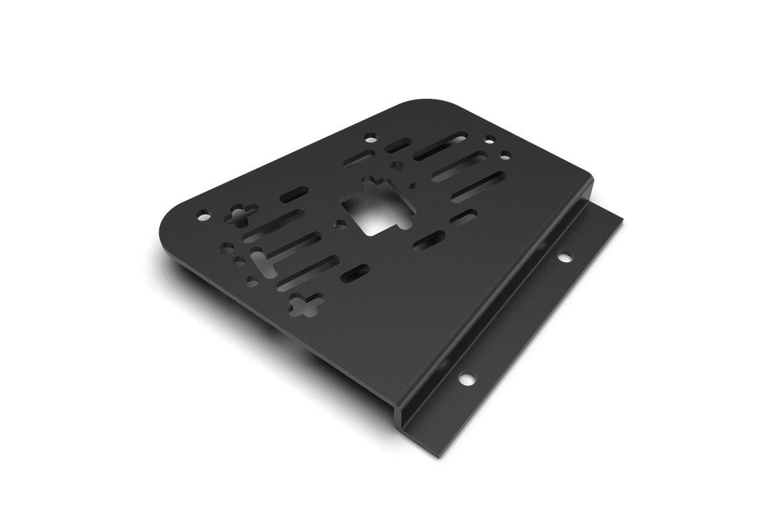 Trak Racer TR-HBMN2-L left-side handbrake mount bracket in matte black