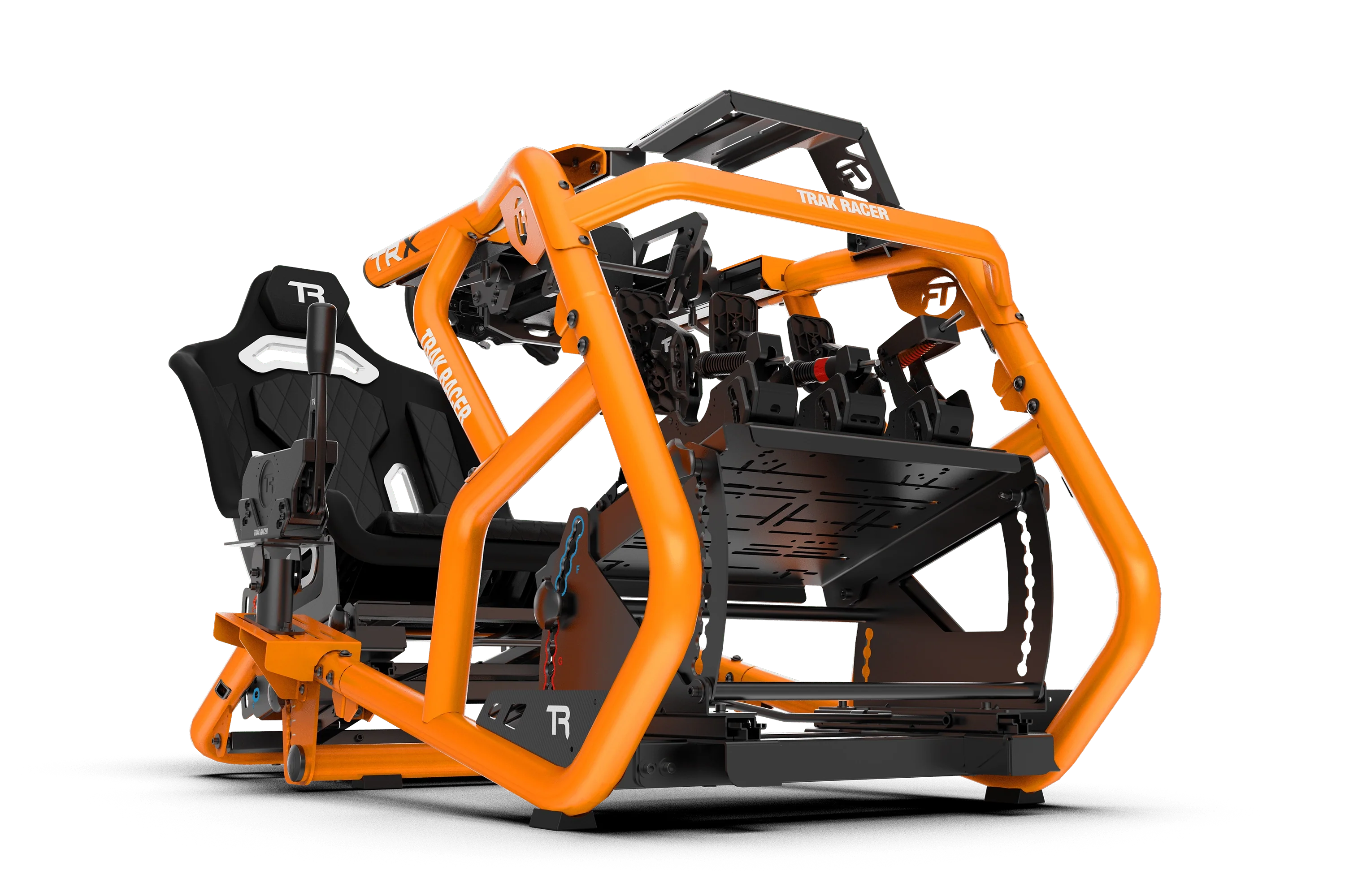 Trak Racer Alpine Racing TRX V2 Racing Simulator | Sunset Orange