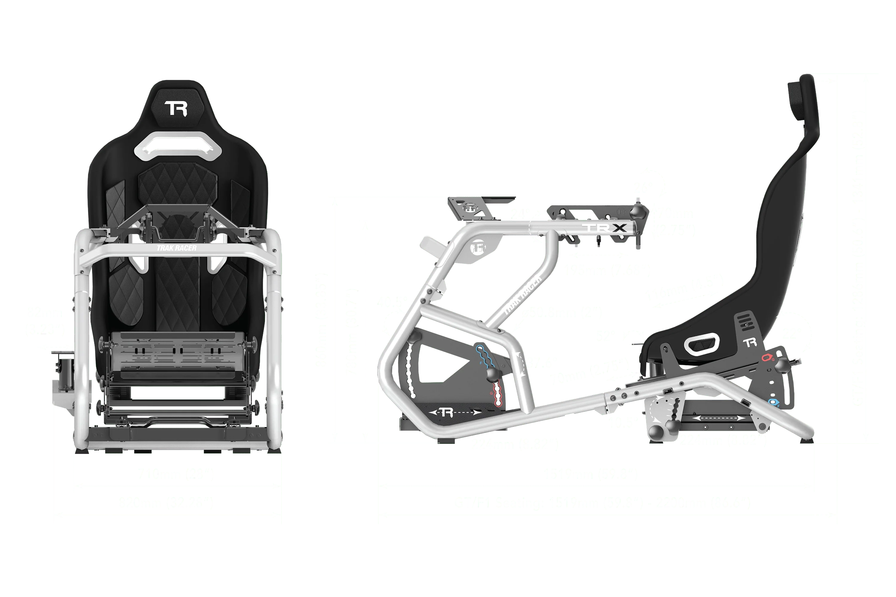 Trak Racer Alpine Racing TRX V2 Racing Simulator | Silver Arrow