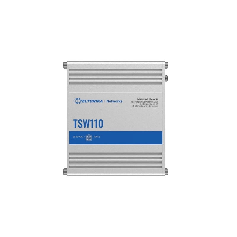 Teltonika TSW110 5 Port Gigabit Switch (Simucube Link Hub Expansion Switch) on Player1 Sim Gear