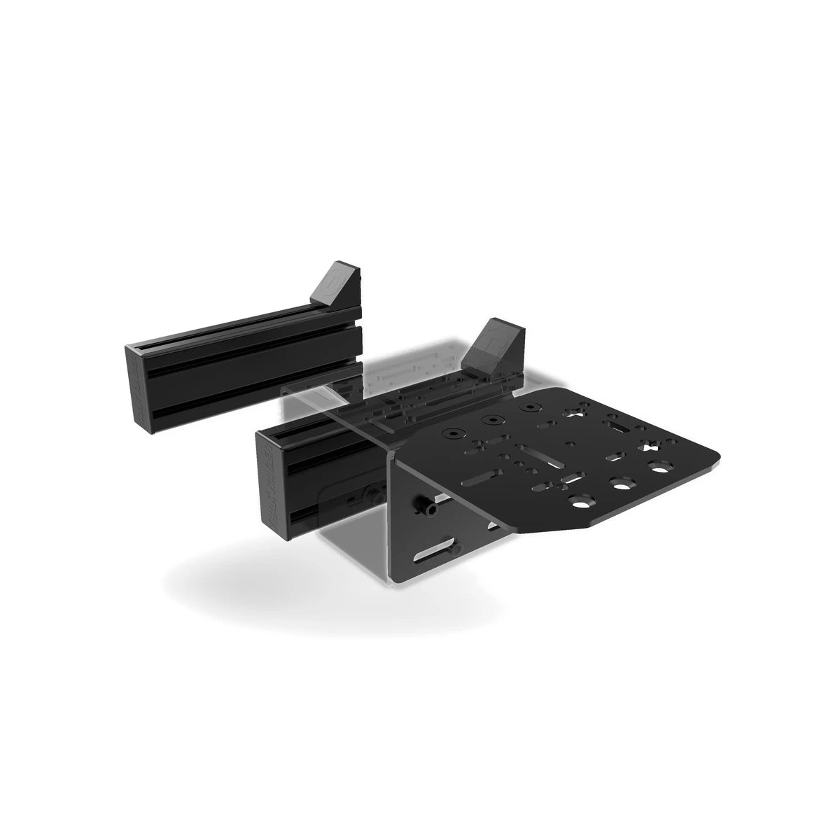 Trak Racer 240mm side support set of 2 with mounting plate, three-quarter render