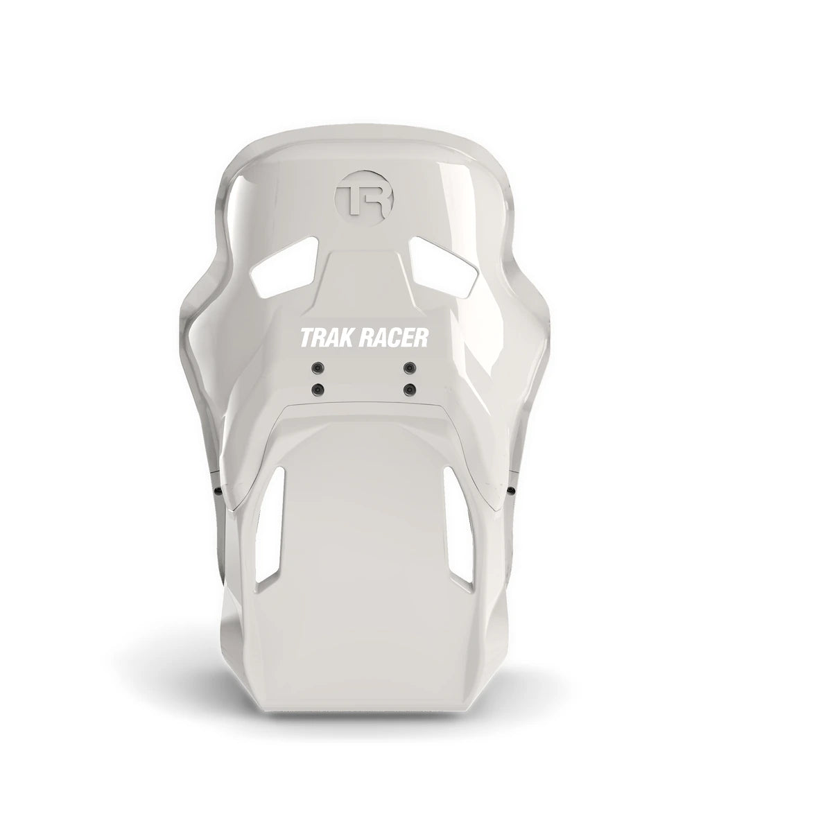 Trak Racer GT Style TR Series fibreglass seat, grey, straight rear view