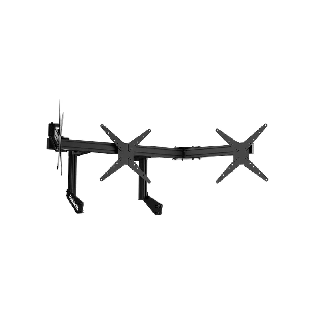 Trak Racer Large Cockpit-Mounted Triple Monitor Mount - 1500mm / 59" Wide
