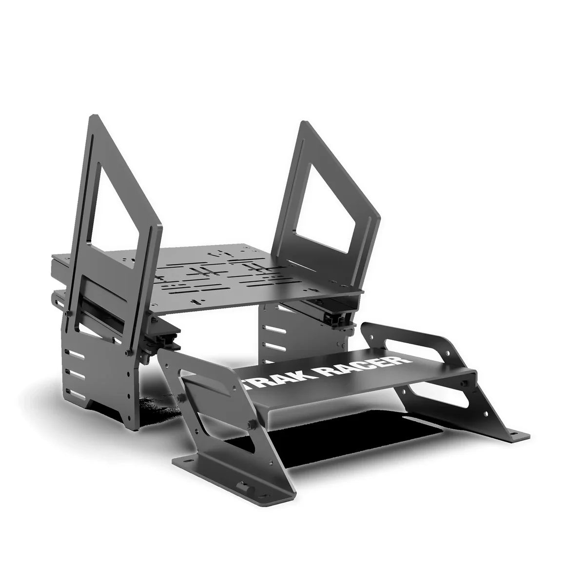 Trak Racer Pedal Slider Kit for TR160 and TR120, rear view with branding