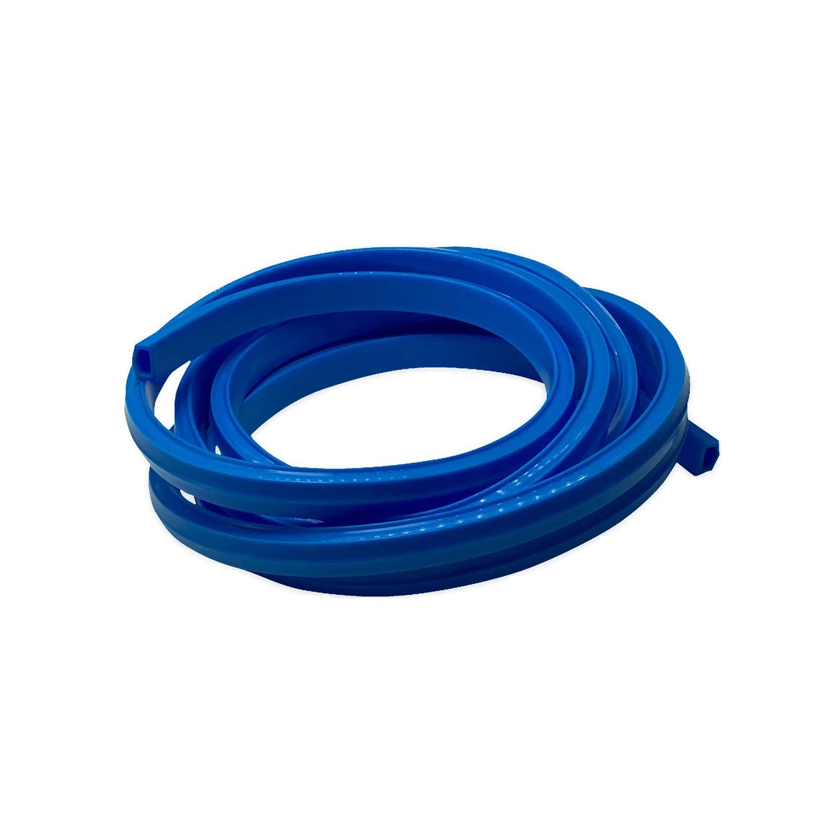 Trak Racer blue rubber dust strip, 2m coil, alternate angle