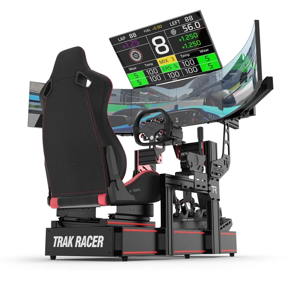 Trak Racer TR160 V5 Racing Simulator - Anodized Black