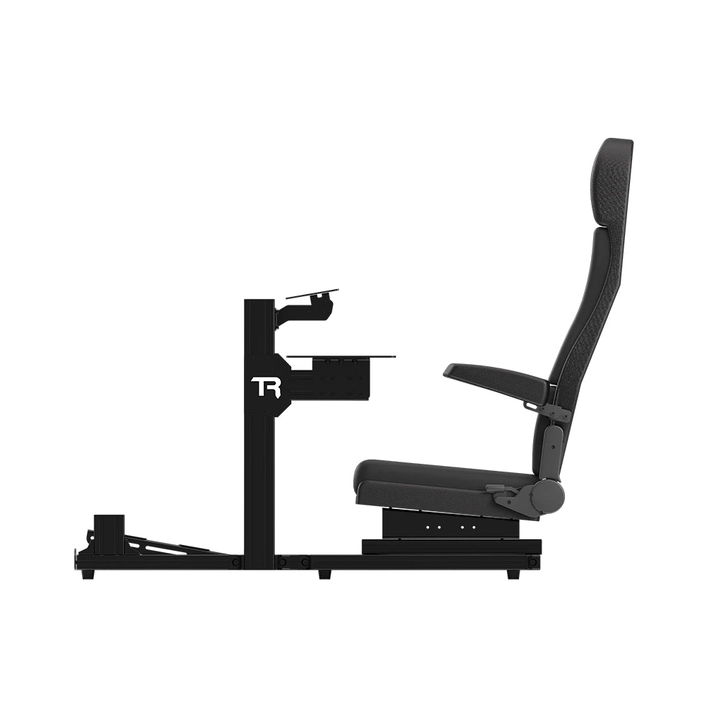 Trak Racer TR40S Flight Simulator Cockpit with Flight Seat on Player1 Sim Gear
