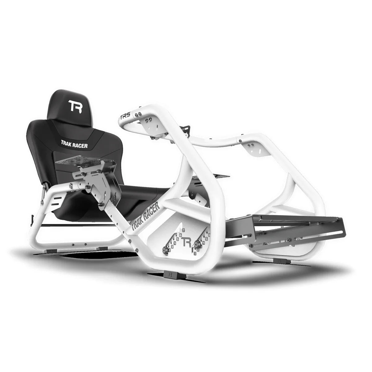Trak Racer TR5 flight sim rig with dual mount