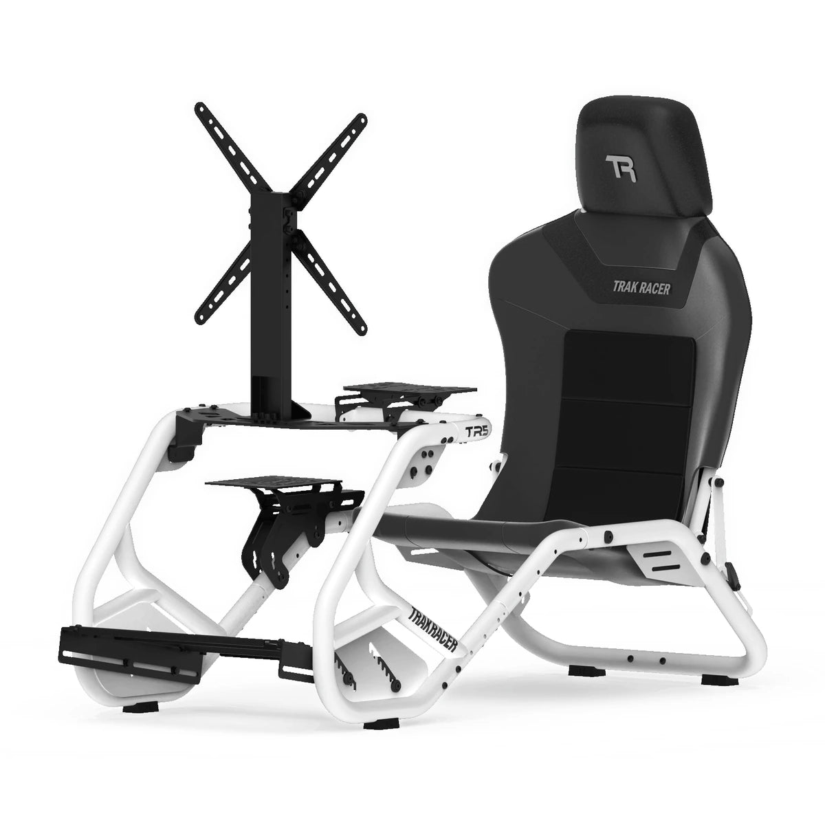 Trak Racer TR5 rig with single monitor stand and seat