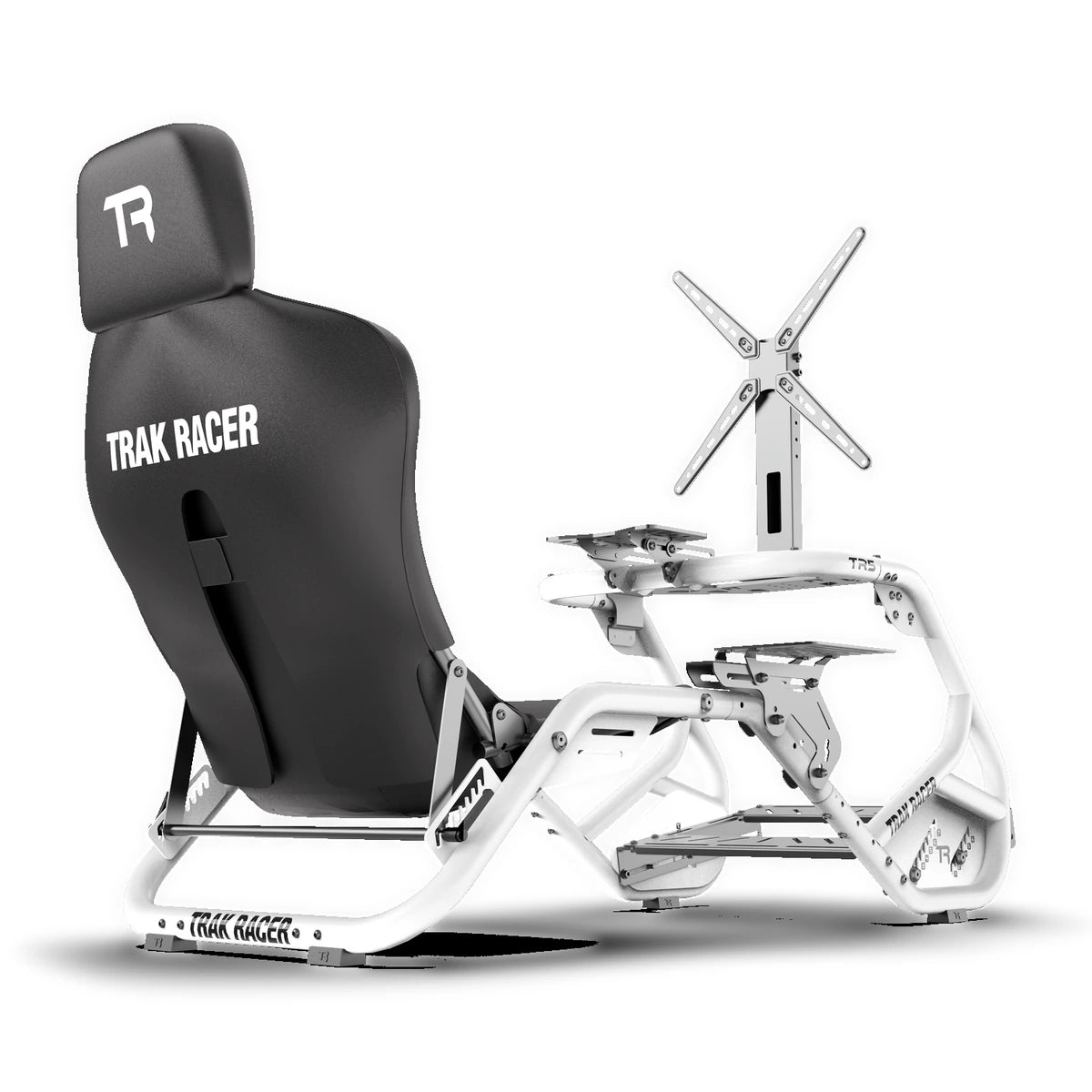 Trak Racer TR5 cockpit with single monitor stand fitted