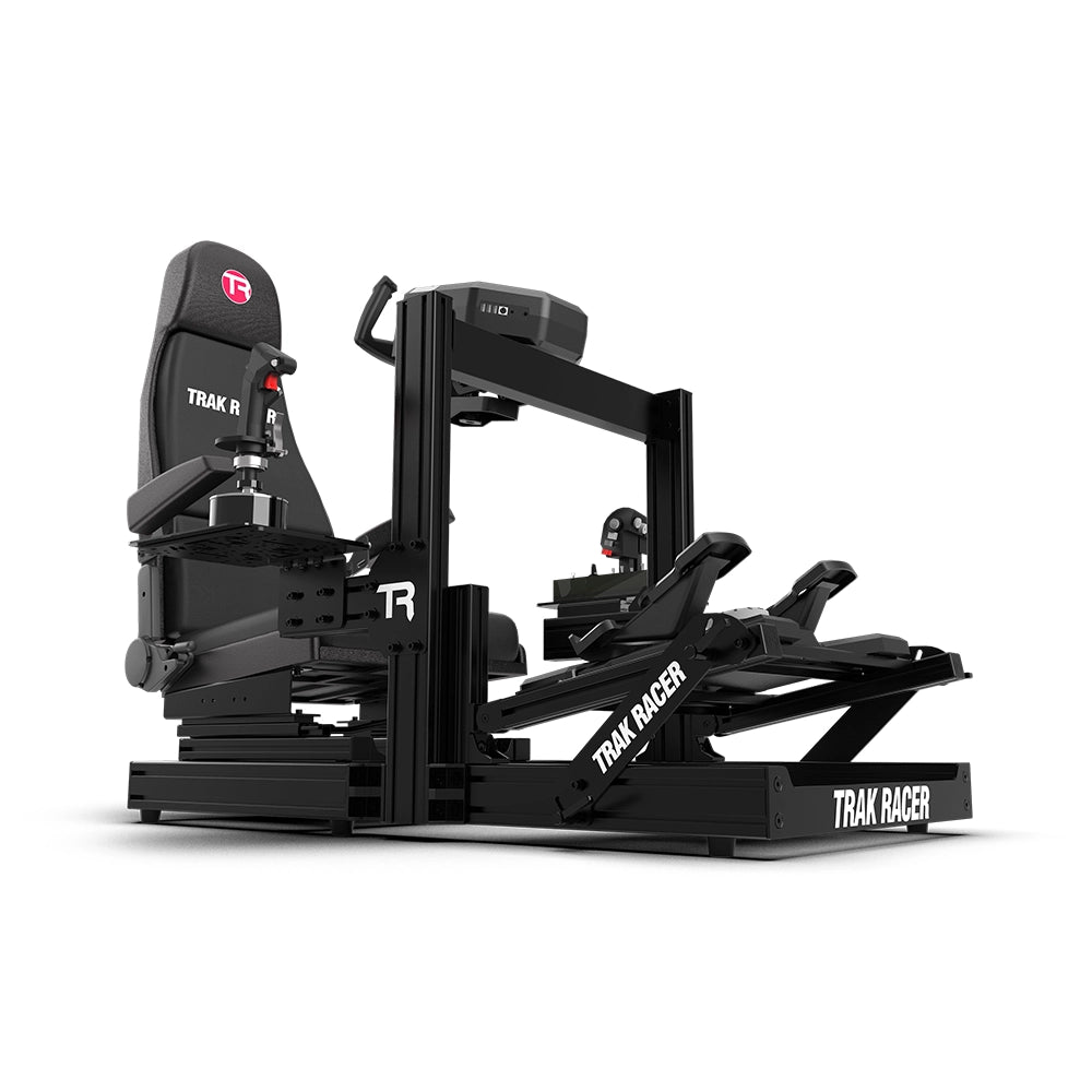 Trak Racer TR80S Flight Simulator Cockpit with Flight Seat on Player1 Sim Gear