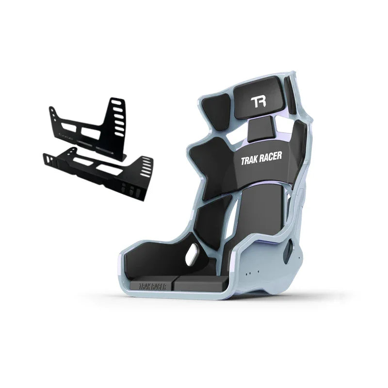 Pearl Blue GT Style TR Series Fiberglass Seat for Sim Racing on Player1 Sim