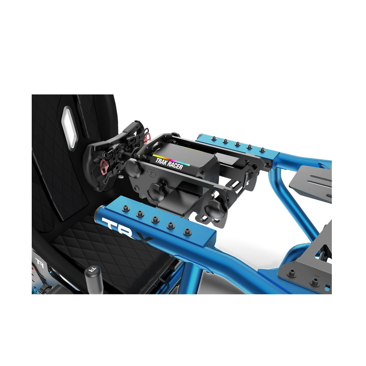 Trak Racer Alpine Racing TRX V2 Racing Simulator | Alpine Blue Livery