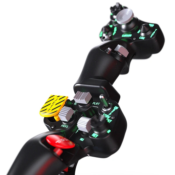 Virpil VPC Dual-SF Collective Grip Helicoptet control close up