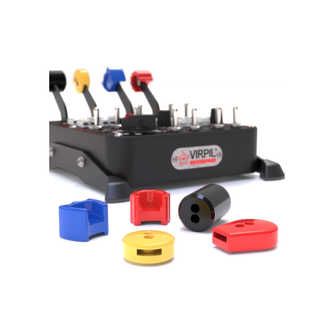 VIRPIL VPC Universal Control Panel #3 axis handles, five aircraft-inspired lever styles