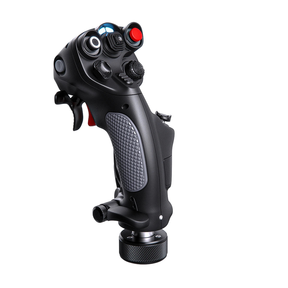 VIRPIL CDT-AERO-L Grip for flight simulation on Player1 Sim Gear side view