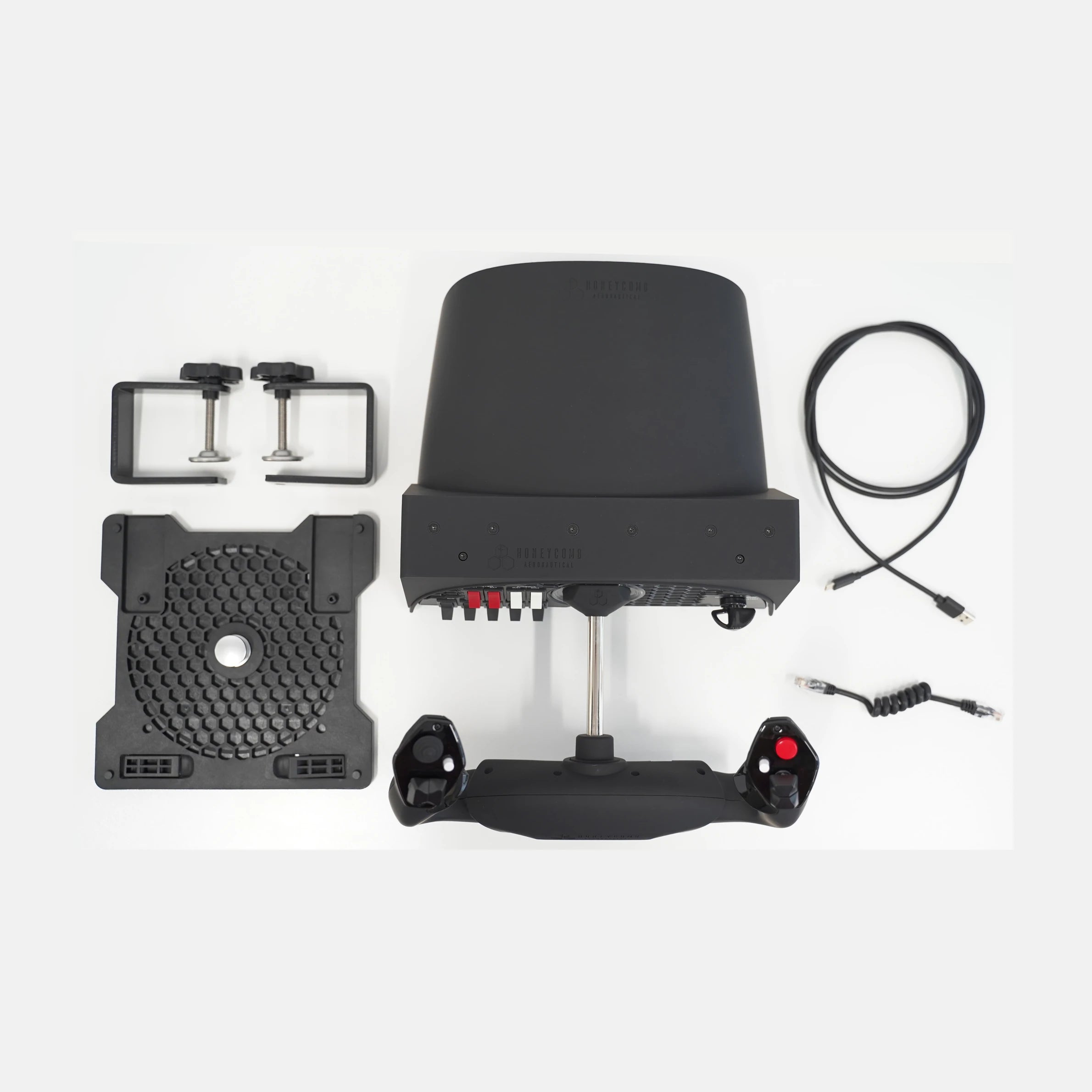 Honeycomb Alpha Yoke & Switch Panel, Flight Accessories, Honeycomb, Flight Controls, Flight Rig Accessories, Honeycomb, Player1 Sim Gear, , Racing and Flight Sim Gear