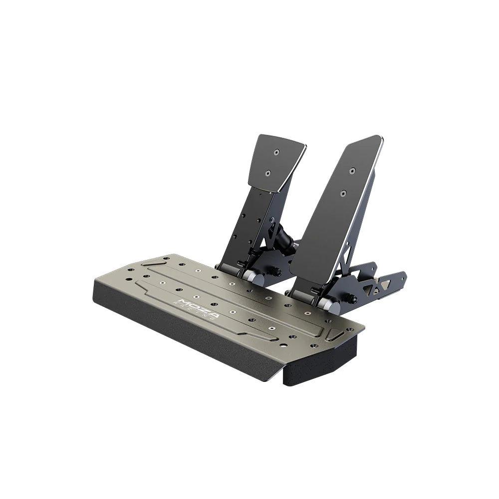 Moza SRP 2 Pedal set of sim racing pedals on Player1 Sim Gear