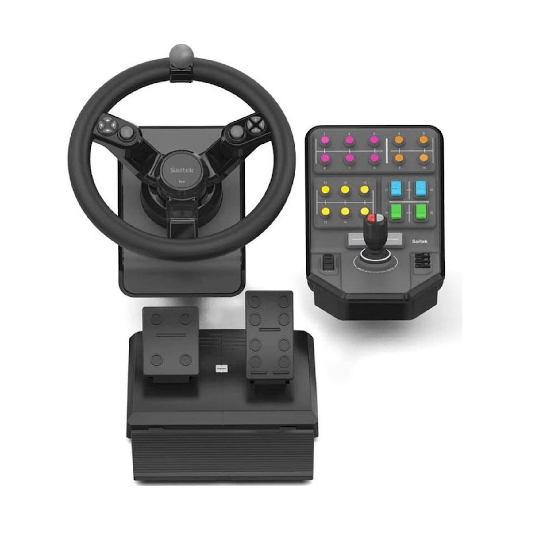 Logitech G Farm Simulator Heavy Equipment Bundle, Farm Equipment Controller, Logitech, Farm Equipment, Logitech, Player1 Sim Gear, , Racing and Flight Sim Gear