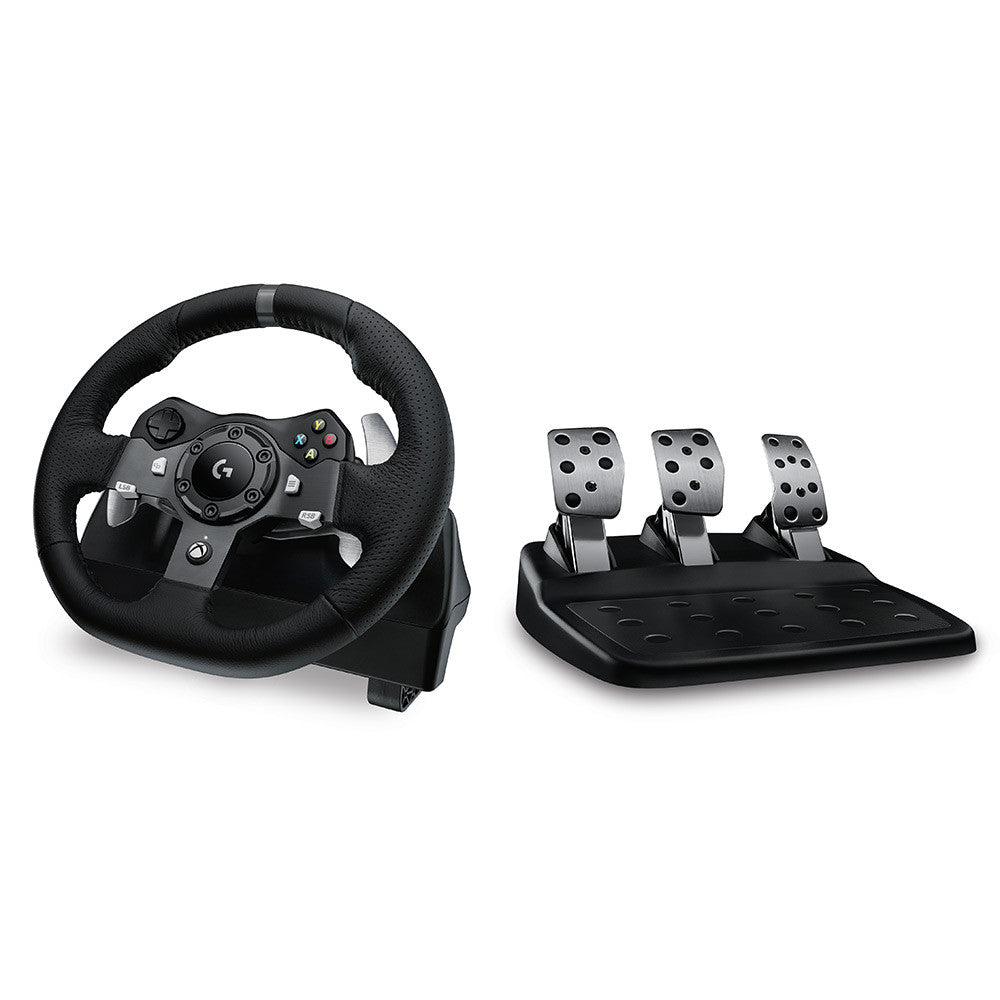 Logitech G920 Wheel + Pedals (PC/Xbox Series X|S /Xbox One), Wheel & Pedals, Logitech, Logitech, Racing Gear, Wheel + Pedals Combo, Player1 Sim Gear, , Racing and Flight Sim Gear