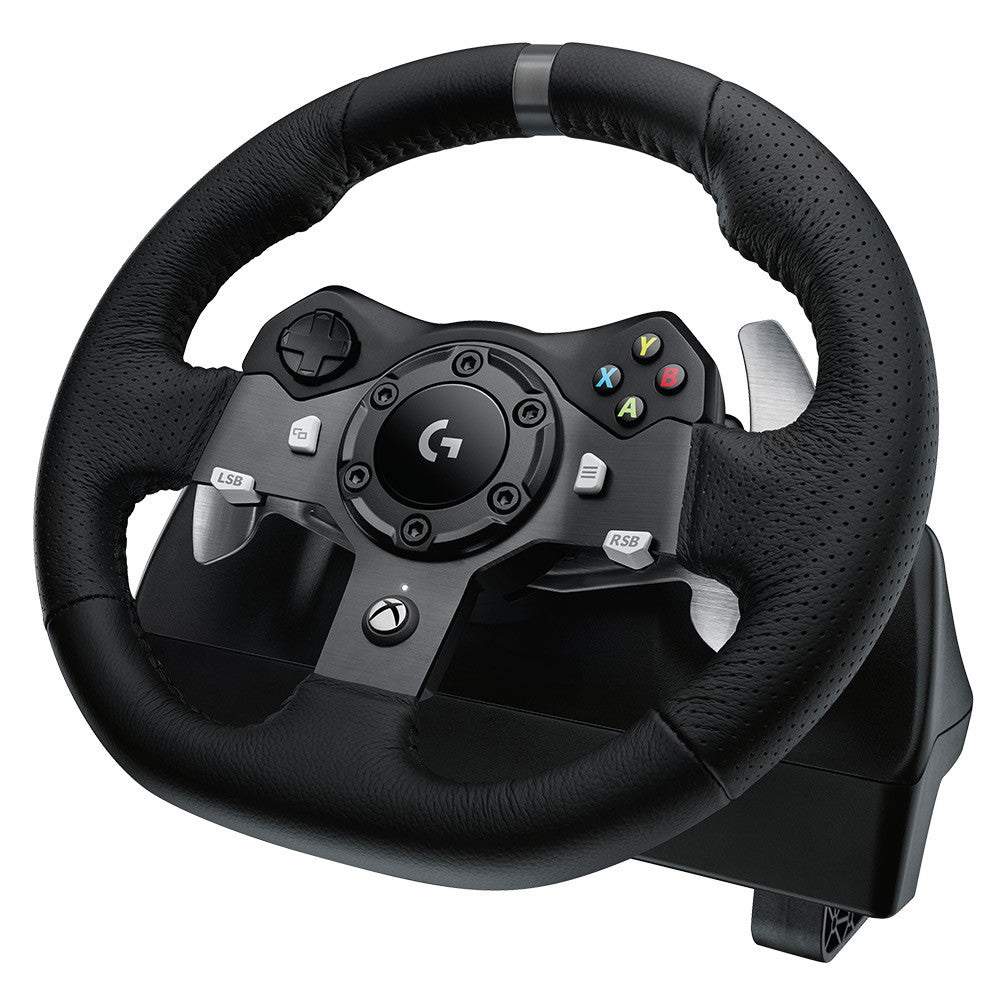 Logitech G920 Wheel + Pedals (PC/Xbox Series X|S /Xbox One), Wheel & Pedals, Logitech, Logitech, Racing Gear, Wheel + Pedals Combo, Player1 Sim Gear, , Racing and Flight Sim Gear