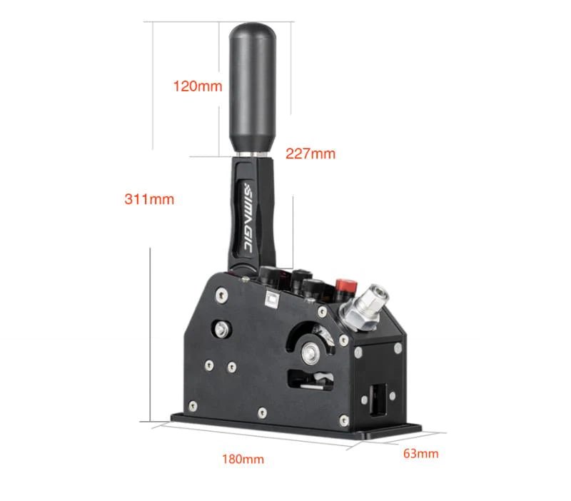 Simagic Q1 Sequential Shifter, Shifter, Simagic, Racing Gear, Shifters and Brakes, Simagic, Player1 Sim Gear, , Racing and Flight Sim Gear