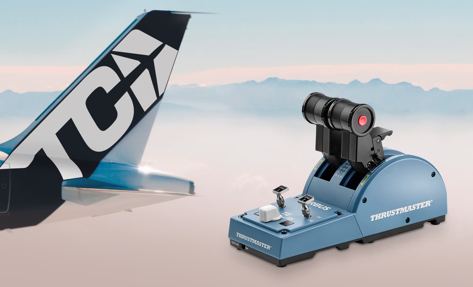 TCA Quadrant Airbus Edition Throttle For PC, Flight Controls, Thrustmaster, Flight Controls, Thrustmaster, Player1 Sim Gear, , Racing and Flight Sim Gear