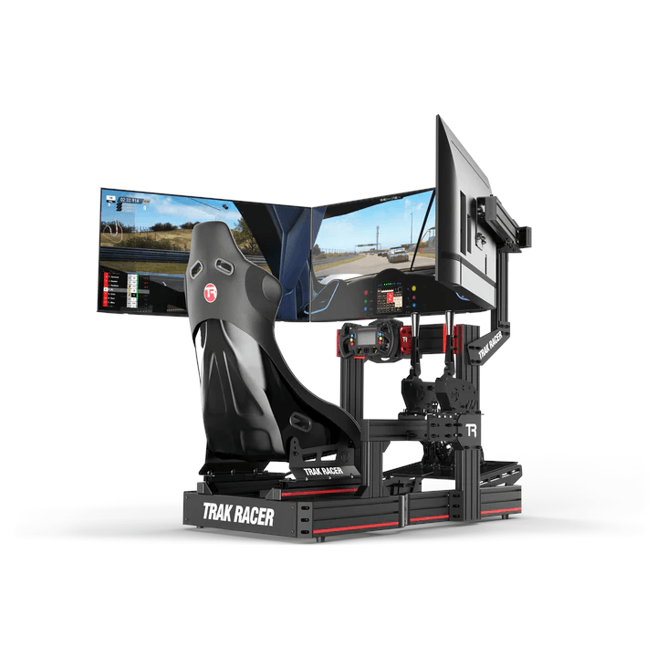 Trak Racer Cockpit-Mounted Triple Monitor Mount - up to 45" Displays, Monitor Stand, Trak Racer, monitor stand, Racing Gear, Trak Racer, Player1 Sim Gear, , Racing and Flight Sim Gear