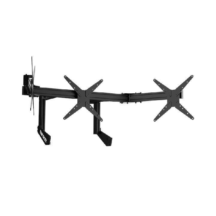 Trak Racer Cockpit-Mounted Triple Monitor Mount - up to 45" Displays, Monitor Stand, Trak Racer, monitor stand, Racing Gear, Trak Racer, Player1 Sim Gear, , Racing and Flight Sim Gear